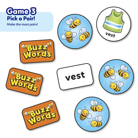 Buzz Words Game - Literacy Board Game-Games & Toys, Gifts for 5-7 Years Old, Literacy, Orchard Toys, Primary Literacy, Table Top & Family Games-Learning SPACE