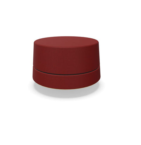 BuzziBalance - Sound Absorbent Rocking Pouffe-bespoke, Buzzi Space, Movement Chairs & Accessories, Rocking, Seating, Wellbeing Furniture-Small-Hazy Red - TRCS+ 9405-Learning SPACE