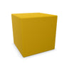 BuzziCube Flat- Sound Absorbent Cube Seat-bespoke, Buzzi Space, Seating-Solo-Hazy Yellow - TRCS 9309-AntiSkid-Learning SPACE