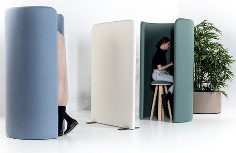 BuzziHug - Sound Reducing Privacy Booth-bespoke, booth, Buzzi Space, Dividers, Library Furniture, Noise Reduction, Wellbeing Furniture-Learning SPACE