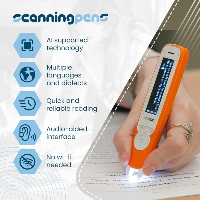 C-Pen Exam Reader 2 - Smart Reading Assistant, Learning SPACE