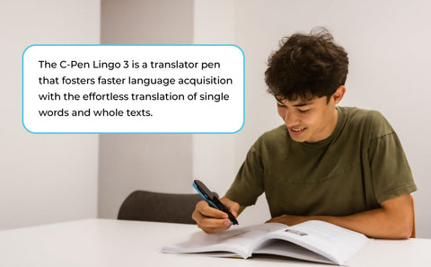 C-Pen Lingo 3 - Reading & Translator Pen-Languages,Primary Literacy,Scanning Pens-Learning SPACE