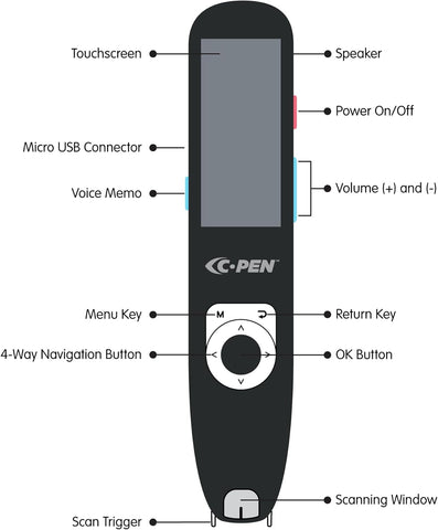 C-Pen Lingo 3 - Reading & Translator Pen-Languages,Primary Literacy,Scanning Pens-Learning SPACE