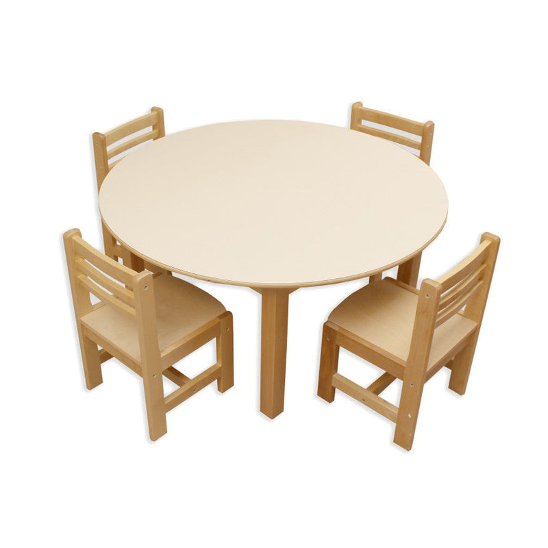 Round Birch Table (100cm Diameter), Learning SPACE