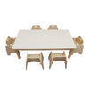Large Rectangular Birch Table 130cm x 65cm, Learning SPACE