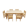 Large Rectangular Birch Table 130cm x 65cm, Learning SPACE
