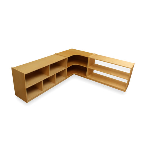 2 Shelf See Thru Unit, Learning SPACE