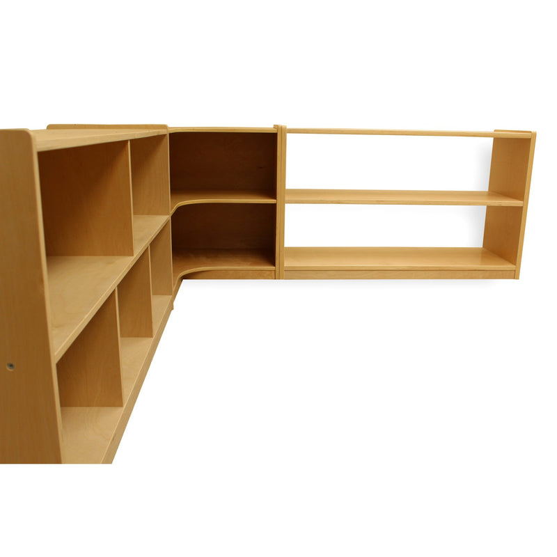 2 Shelf See Thru Unit, Learning SPACE