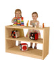 2 Shelf See Thru Unit, Learning SPACE