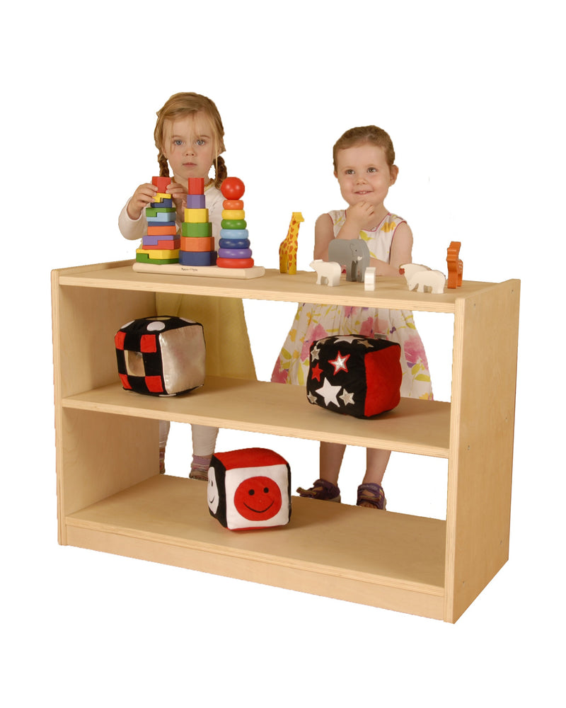 2 Shelf See Thru Unit, Learning SPACE