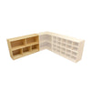 5 Cubby Storage Unit – L122 × D38 – H61 cm or H76 cm, 76cm High None Learning SPACE