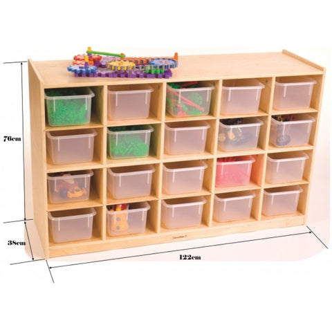 20 Cubby Storage, Learning SPACE