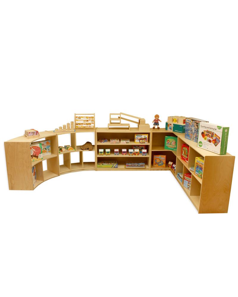 3 Shelf Unit - 20mm Thick - H 76cm, Learning SPACE
