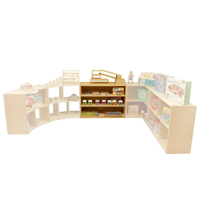 3 Shelf Unit - 20mm Thick - H 76cm, Learning SPACE
