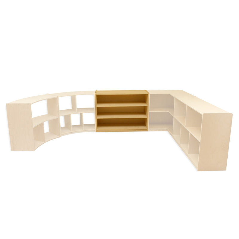3 Shelf Unit - 20mm Thick - H 76cm, Learning SPACE