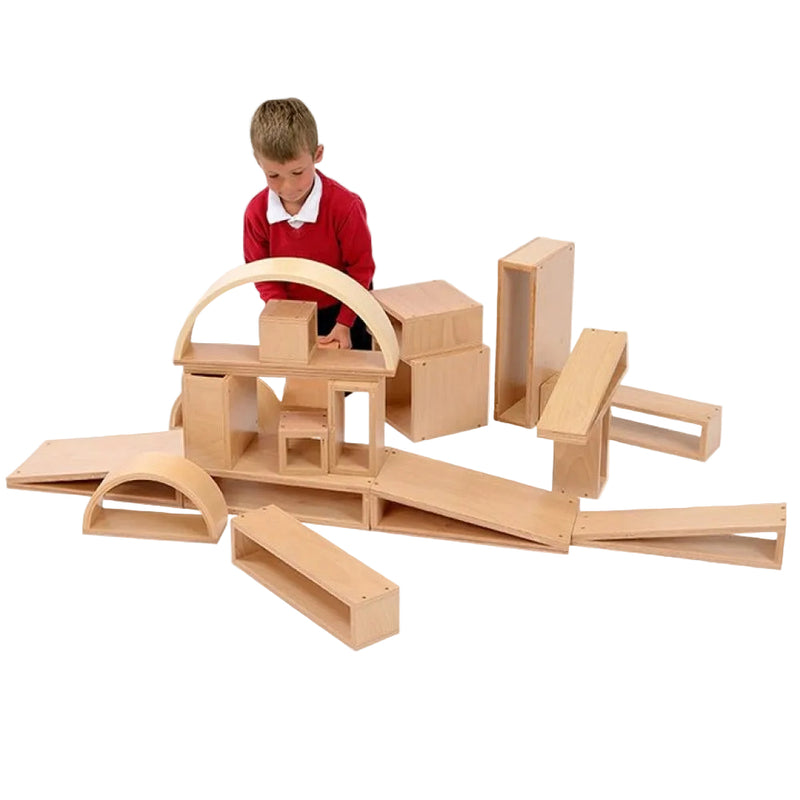 Hollow blocks - 16 pieces, Learning SPACE