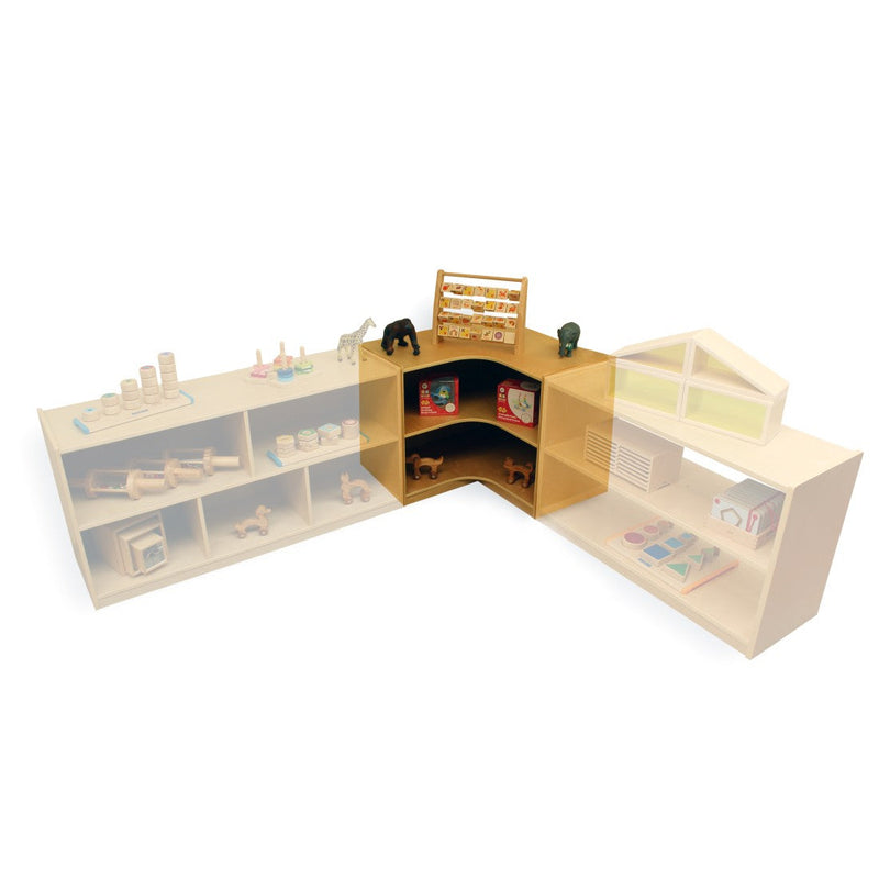 Corner Unit – 61 cm or 76 cm Height, Learning SPACE
