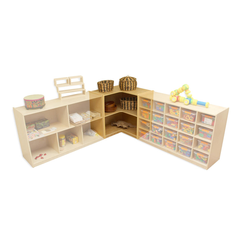 Corner Unit – 61 cm or 76 cm Height, Learning SPACE