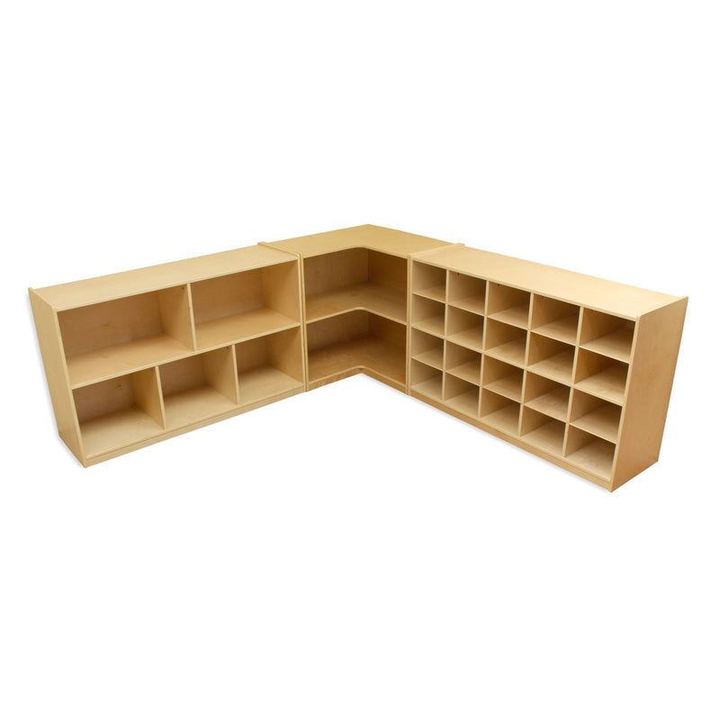 Corner Unit – 61 cm or 76 cm Height, Learning SPACE