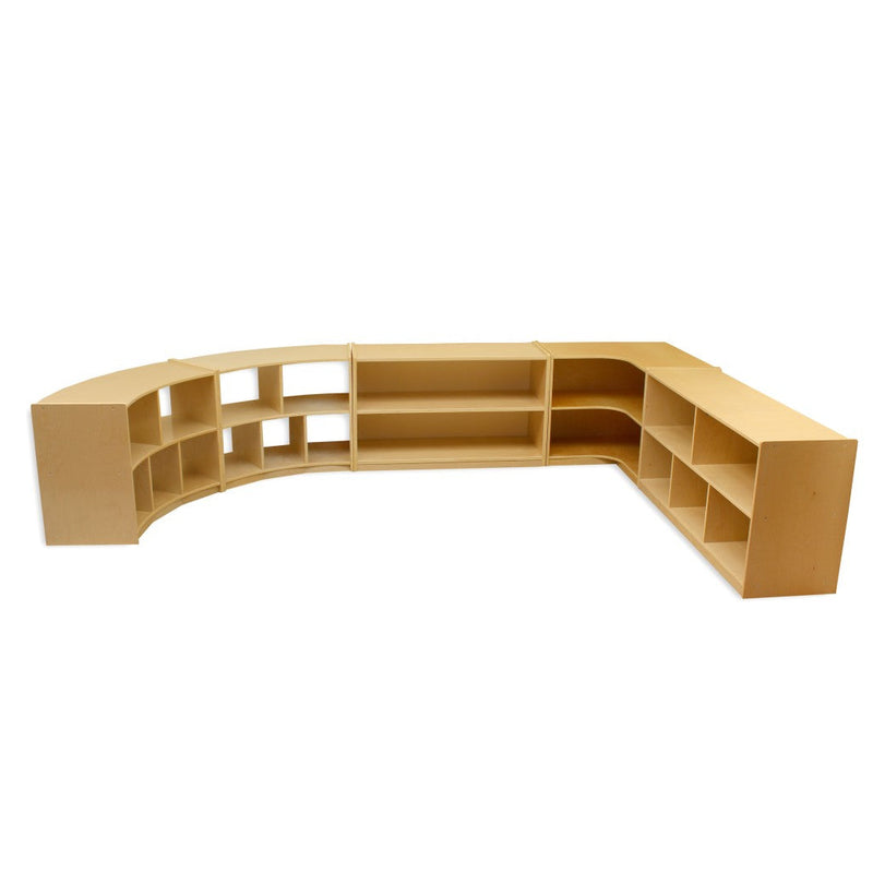 Curved Unit – 61 cm or 76 cm Height, Learning SPACE