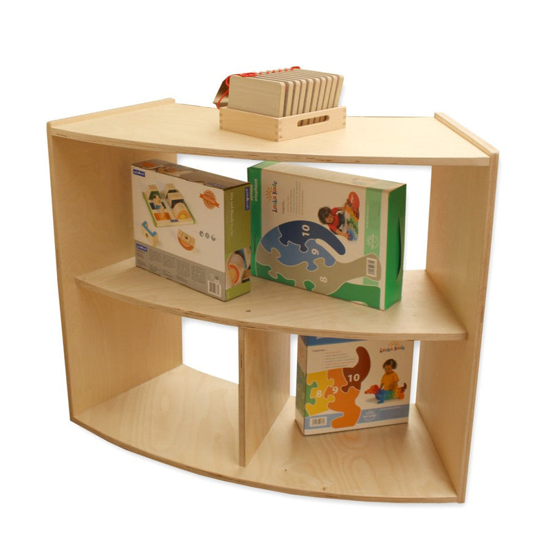 Curved Unit – 61 cm or 76 cm Height, 76cm None Learning SPACE