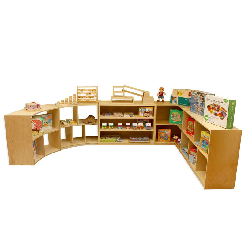Curved Unit – 61 cm or 76 cm Height, Learning SPACE