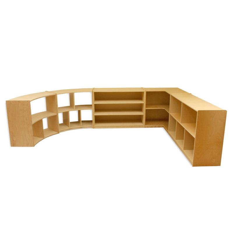 Curved Unit – 61 cm or 76 cm Height, Learning SPACE
