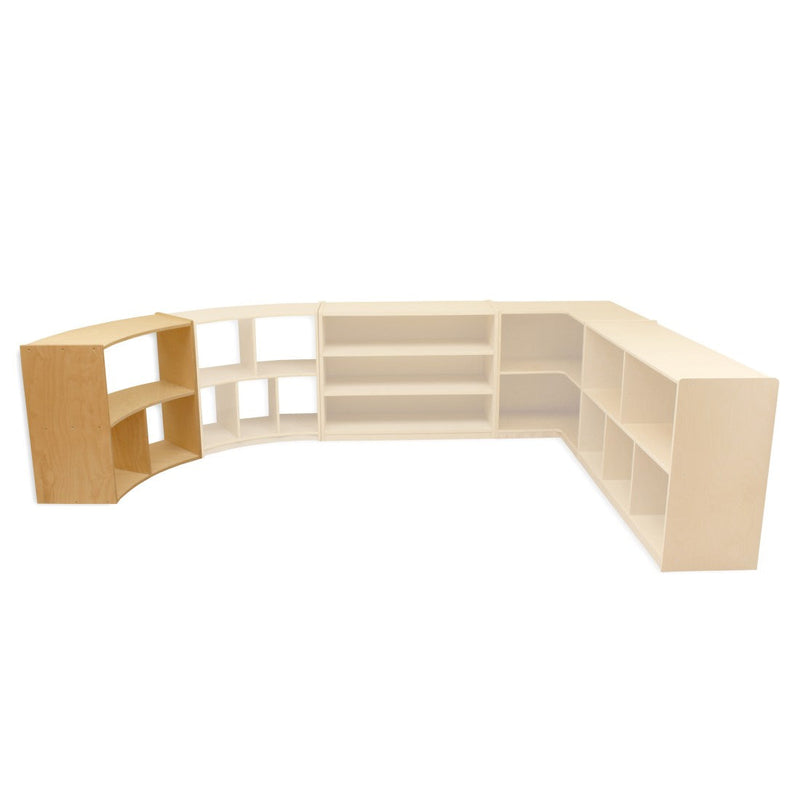 Curved Unit – 61 cm or 76 cm Height, Learning SPACE