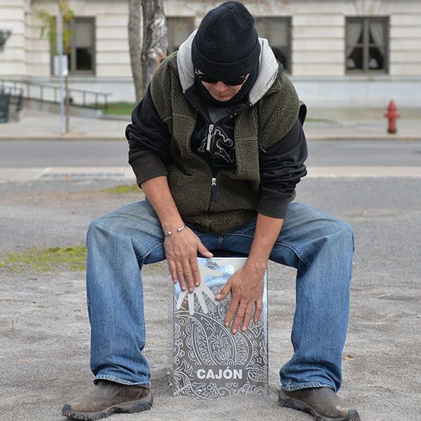 Cajon Deluxe - Sensory Garden Musical Instrument, Learning SPACE