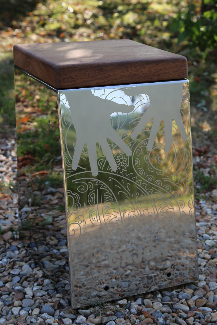 Cajon Deluxe - Sensory Garden Musical Instrument, Learning SPACE