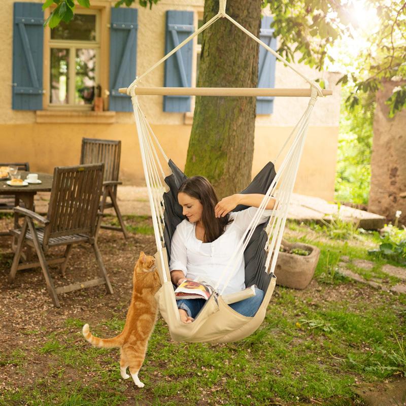California Sand Hanging Chair, Hanging Chair Learning SPACE