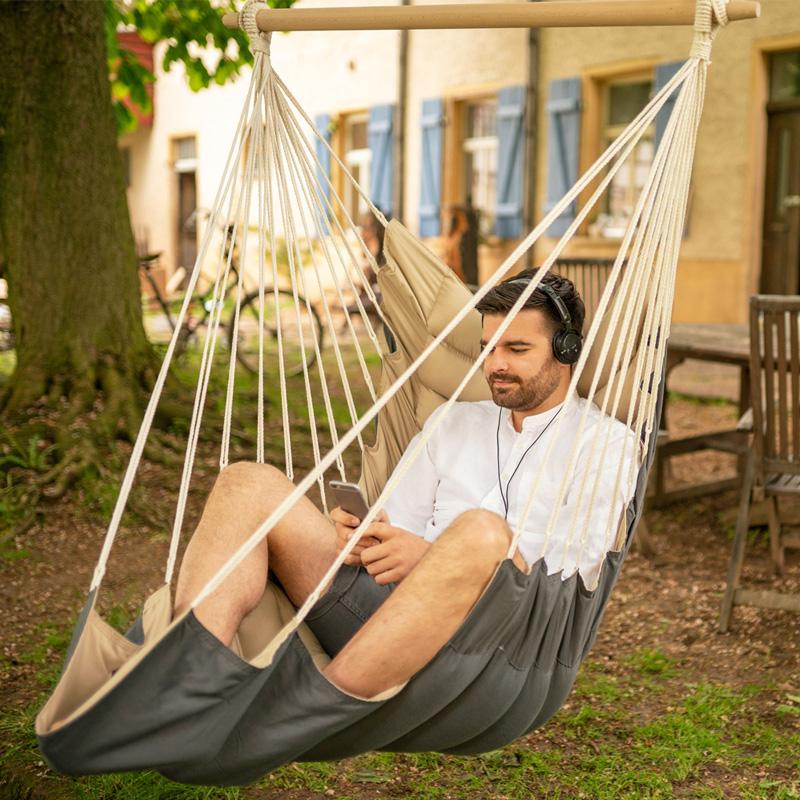 California Sand Hanging Chair, Hanging Chair Learning SPACE