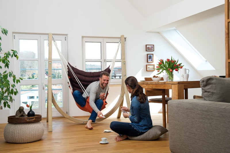 California Terracotta Hanging Chair, Hanging Chair Learning SPACE