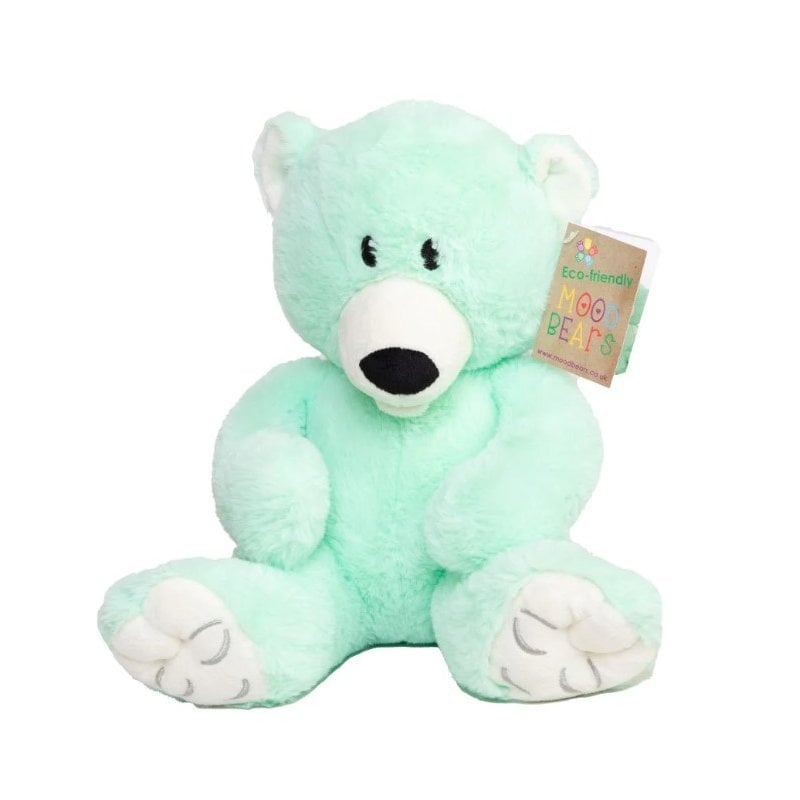 Calm Bear - Mood Bear-Additional Need,Calming and Relaxation,Comfort Toys,Eco Friendly,Emotions & Self Esteem,Games & Toys,Helps With,Mood Bear,PSHE,Social Emotional Learning-Learning SPACE