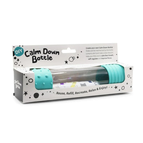 Calm Down Bottle - Mint-Calming & Anxiety,Calming and Relaxation,Games & Toys,Gifts For 3-5 Years Old,sensory activity,Visual Fun,Visual Sensory Toys-Learning SPACE