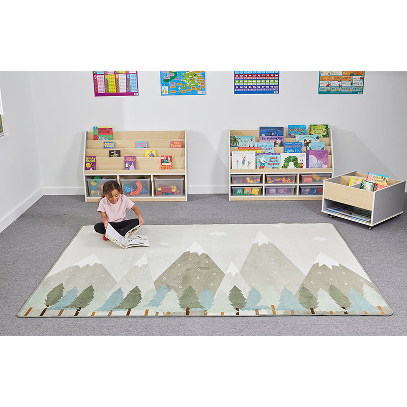Calm Mountains Rug, Learning SPACE
