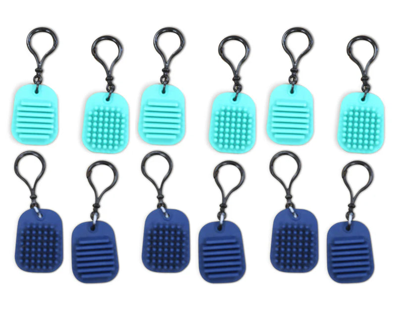 12 Calming Clip Key Chains by Bouncyband®, Learning SPACE