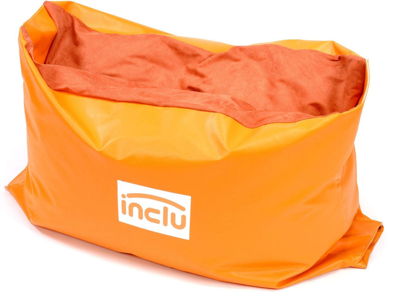 Calming Sensory Beanbag Cocoon, Orange Learning SPACE