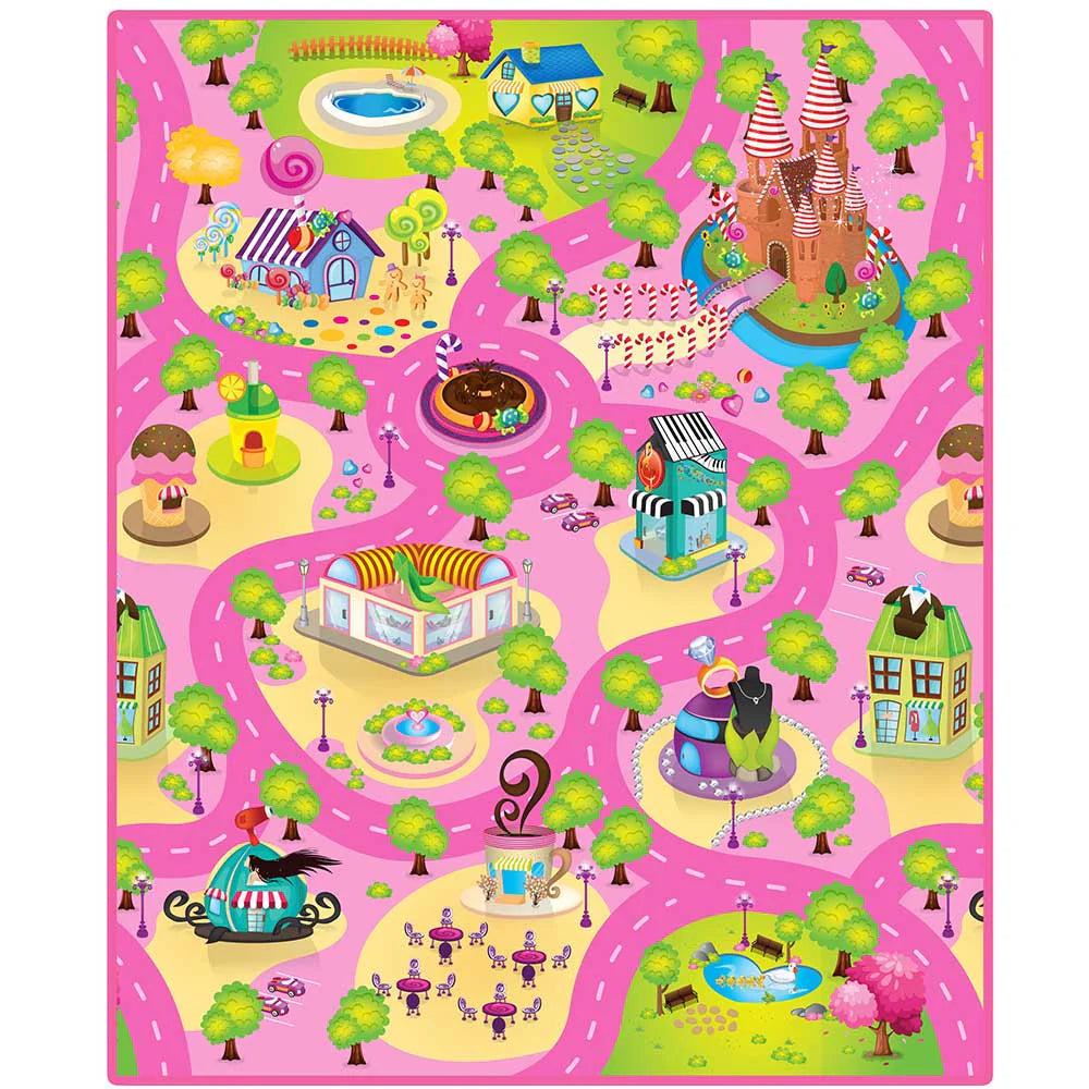 Candy Land Play Mat (120 x 100cm)-AllSensory,Creative Thinking,EDUK8,Imaginative Play,Indoor,Outdoor Play,Playmat,Playmats & Baby Gyms,Visual Sensory Toys-Learning SPACE