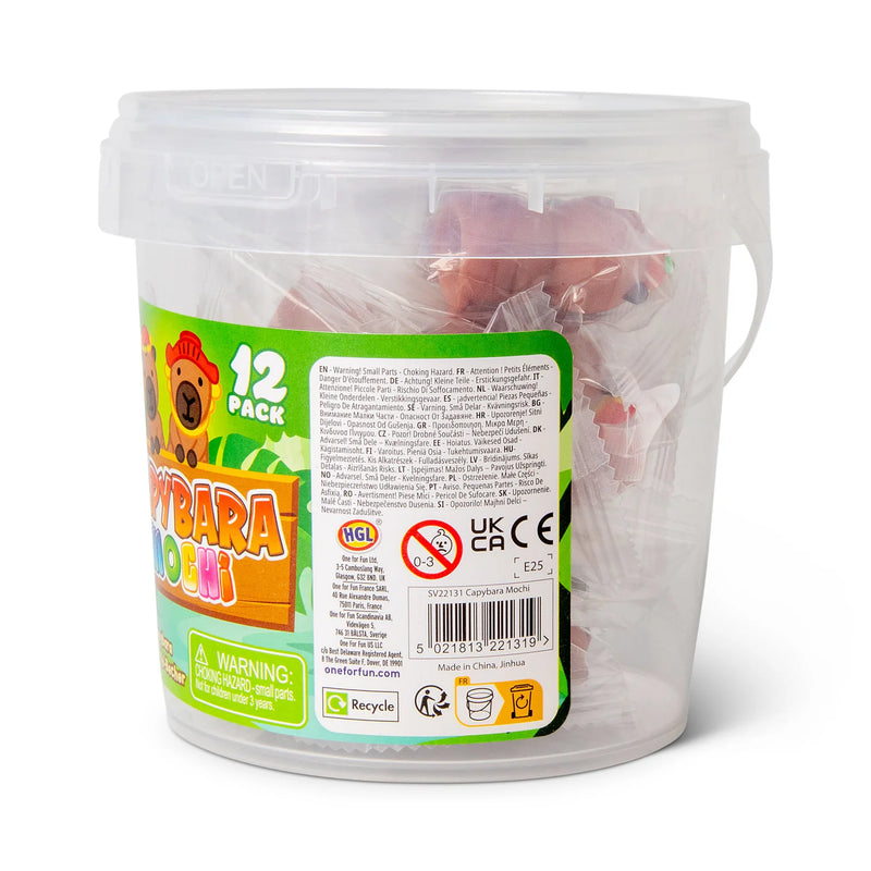 Capybara Mochi Tub 12PK, Learning SPACE