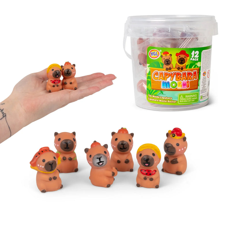 Capybara Mochi Tub 12PK, Learning SPACE