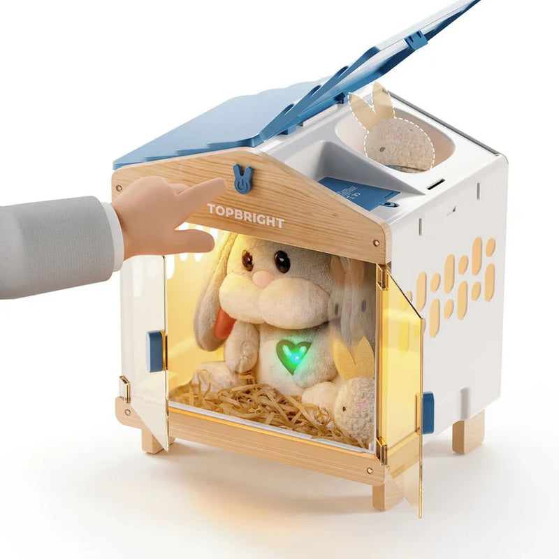 Care Pets - Mummy Bunny Interactive Cuddly Toy, Learning SPACE