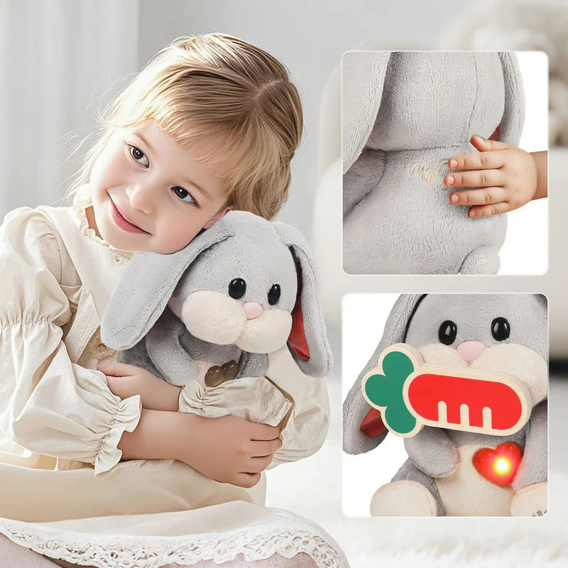 Care Pets - Mummy Bunny Interactive Cuddly Toy, Learning SPACE