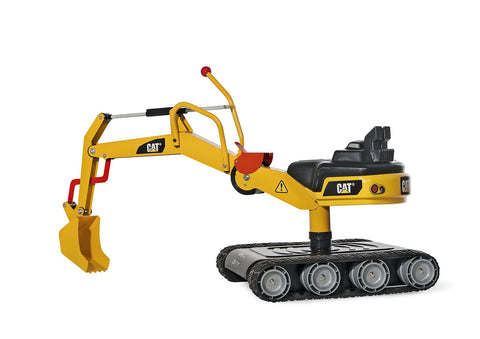 Caterpillar Metal Excavator with Tank Tracks-Dropship,Early Years. Ride On's. Bikes. Trikes,Ride On's. Bikes & Trikes,Ride Ons-Learning SPACE