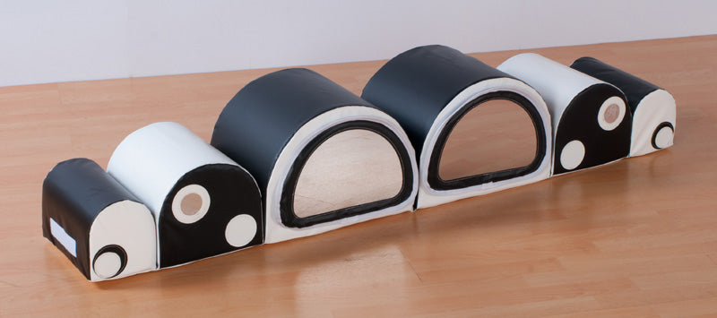 Caterpillar Mirror Bumps Soft Play Set, Learning SPACE