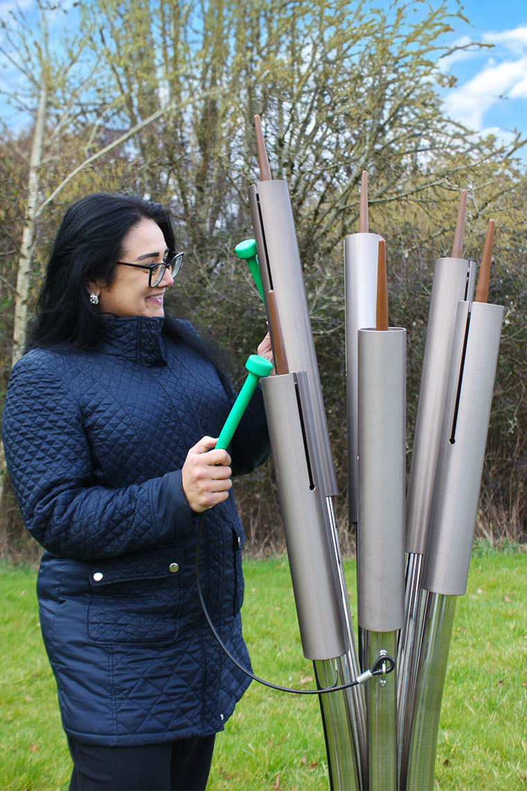 Cattails - A-Minor (Set of 6) - Sensory Garden Musical Instruments, Learning SPACE