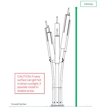 Cattails - A-Minor (Set of 6) - Sensory Garden Musical Instruments, Learning SPACE