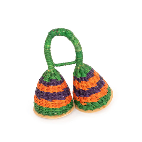 Caxixi Double Straw Shaker, Percussion Plus Musical Instrument-Classroom Packs,Gifts For 3-5 Years Old,Gifts for 5-7 Years Old,Music,Music Class Pack,Percussion Plus-Learning SPACE