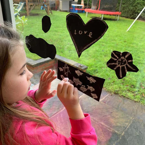 Chalk board on a Roll-Art Materials,Arts & Crafts,Chalk,Creative Thinking,Early Arts & Crafts,EDUK8,Indoor,Mark Making,Outdoor Play,Primary Arts & Crafts,Sensory-Learning SPACE