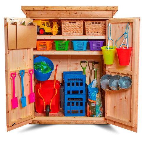 Changeable Shelving Shed-Cosy Direct, Sheds, Wellbeing Furniture-27303-Learning SPACE